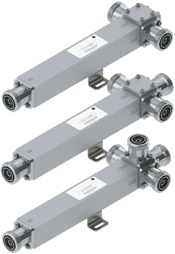 4-way Power divider, 380-3800MHz, 200W, Nf | Bredengen