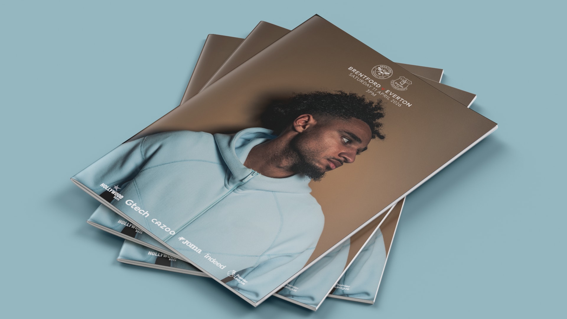 Everton programme cover