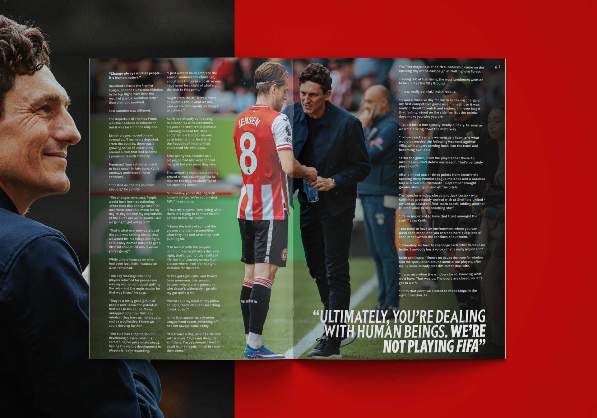 Keith Andrews programme promo