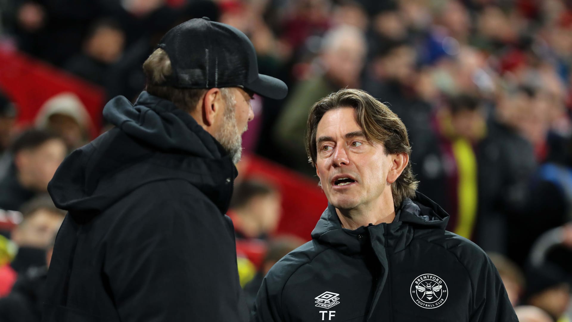 Jurgen Klopp and Thomas Frank