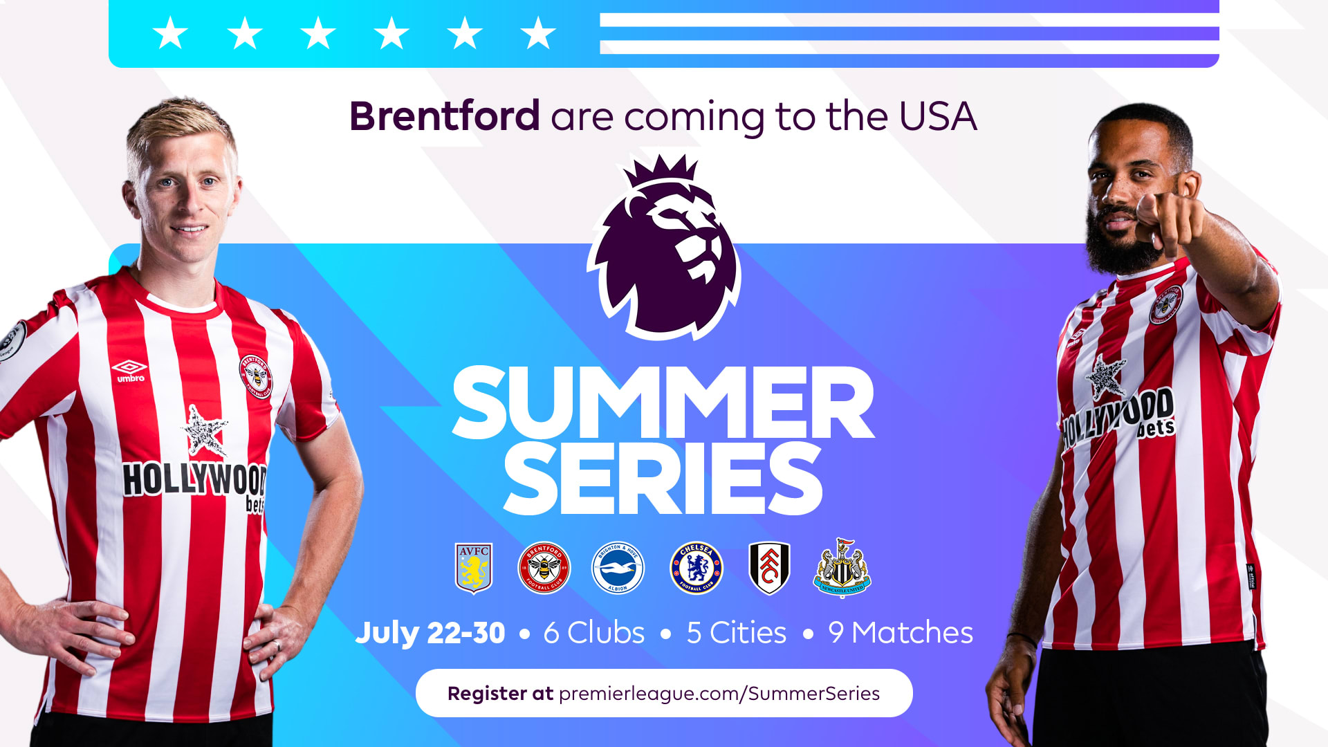 Summer Series, Ben Mee and Bryan Mbeumo 
