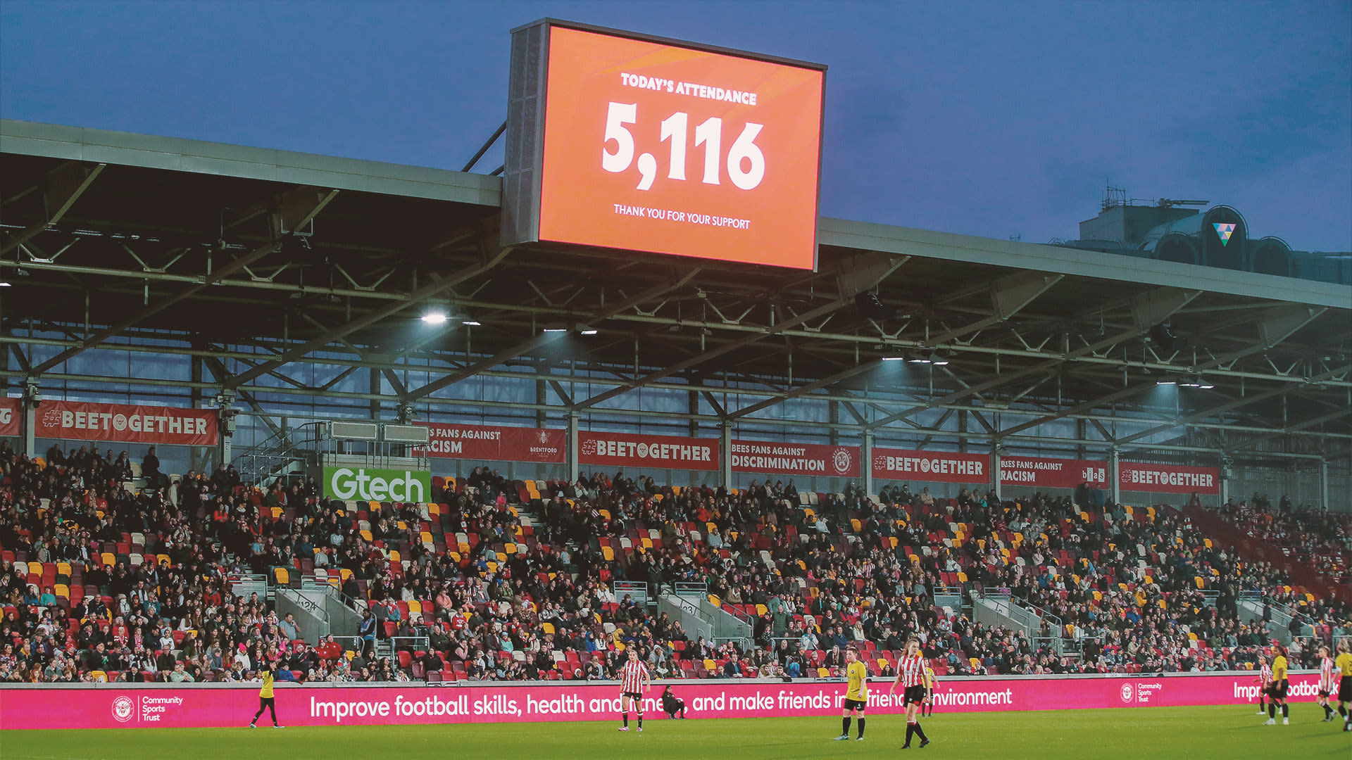 Brentford Women Gtech game