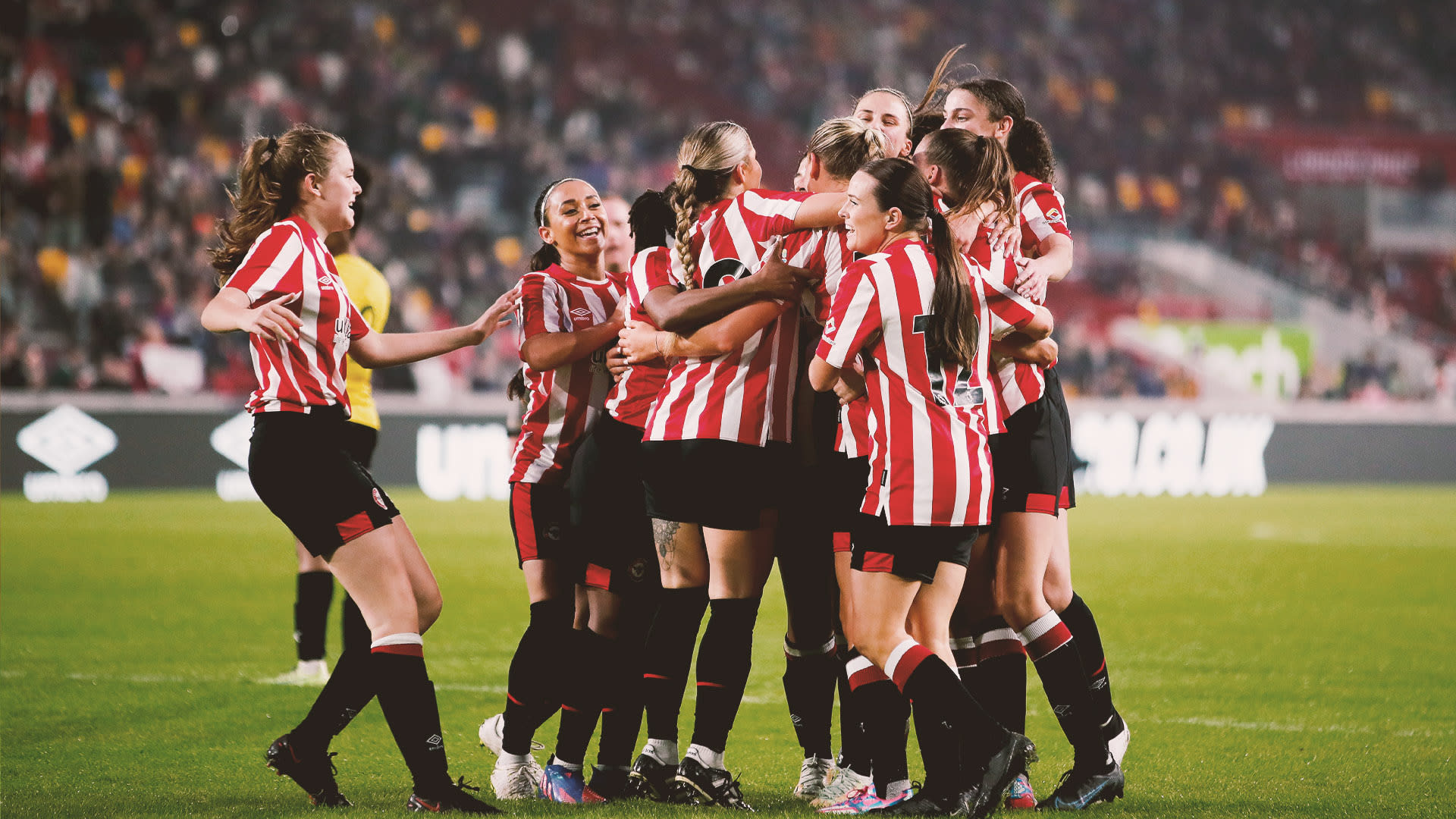 Brentford Women at the Gtech