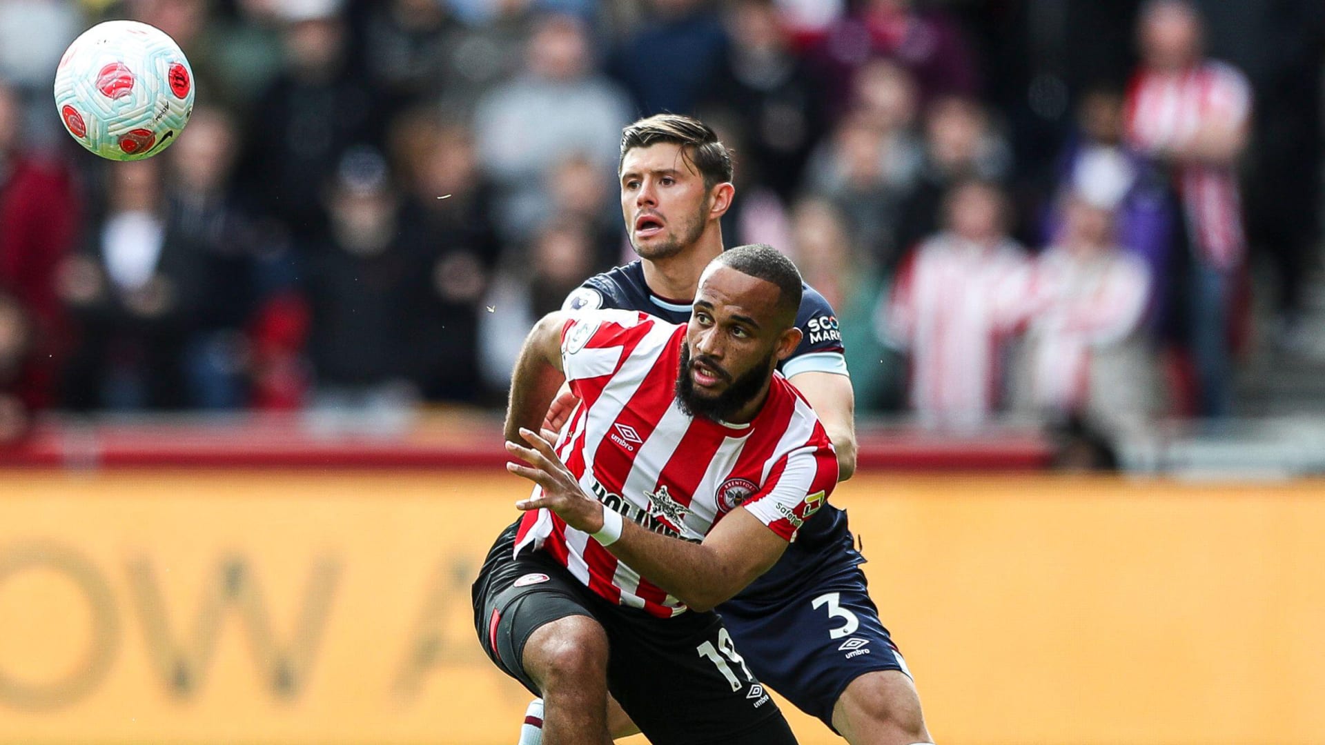 Bryan Mbeumo v West Ham United