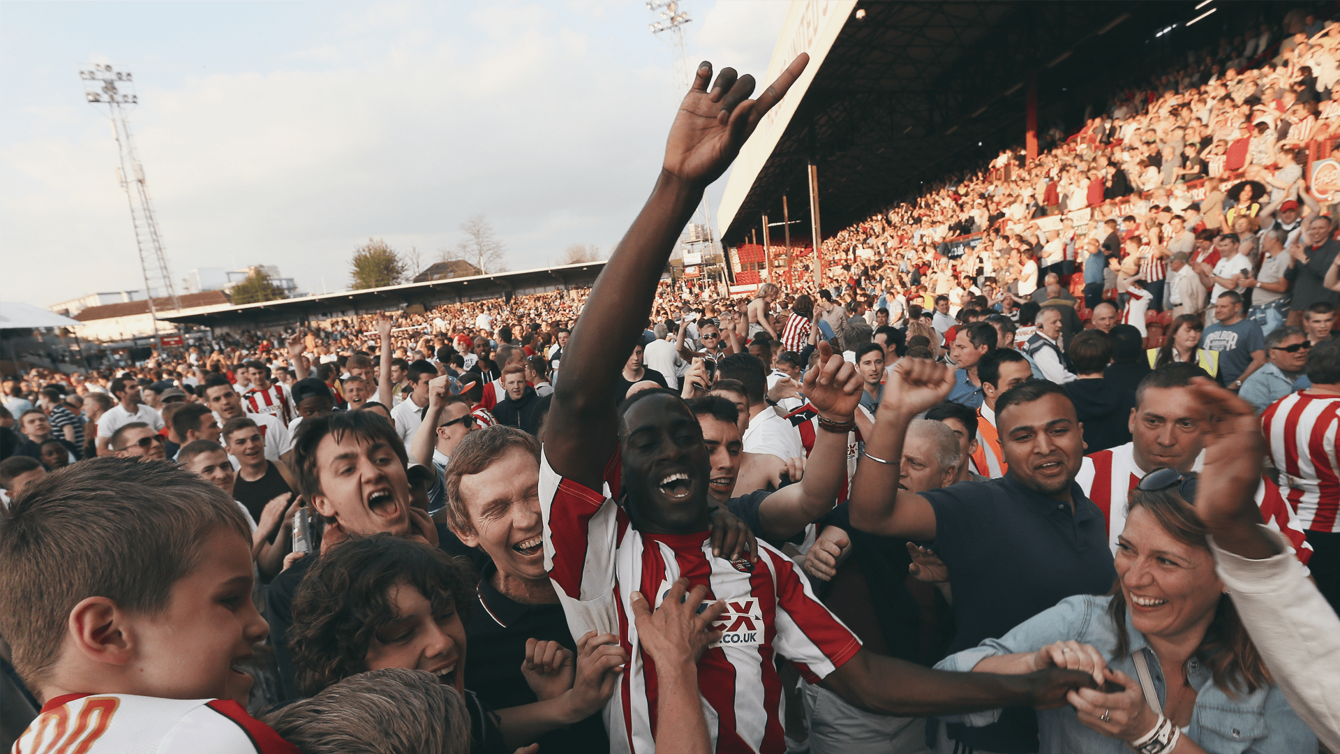 Clayton Donaldson after promotion