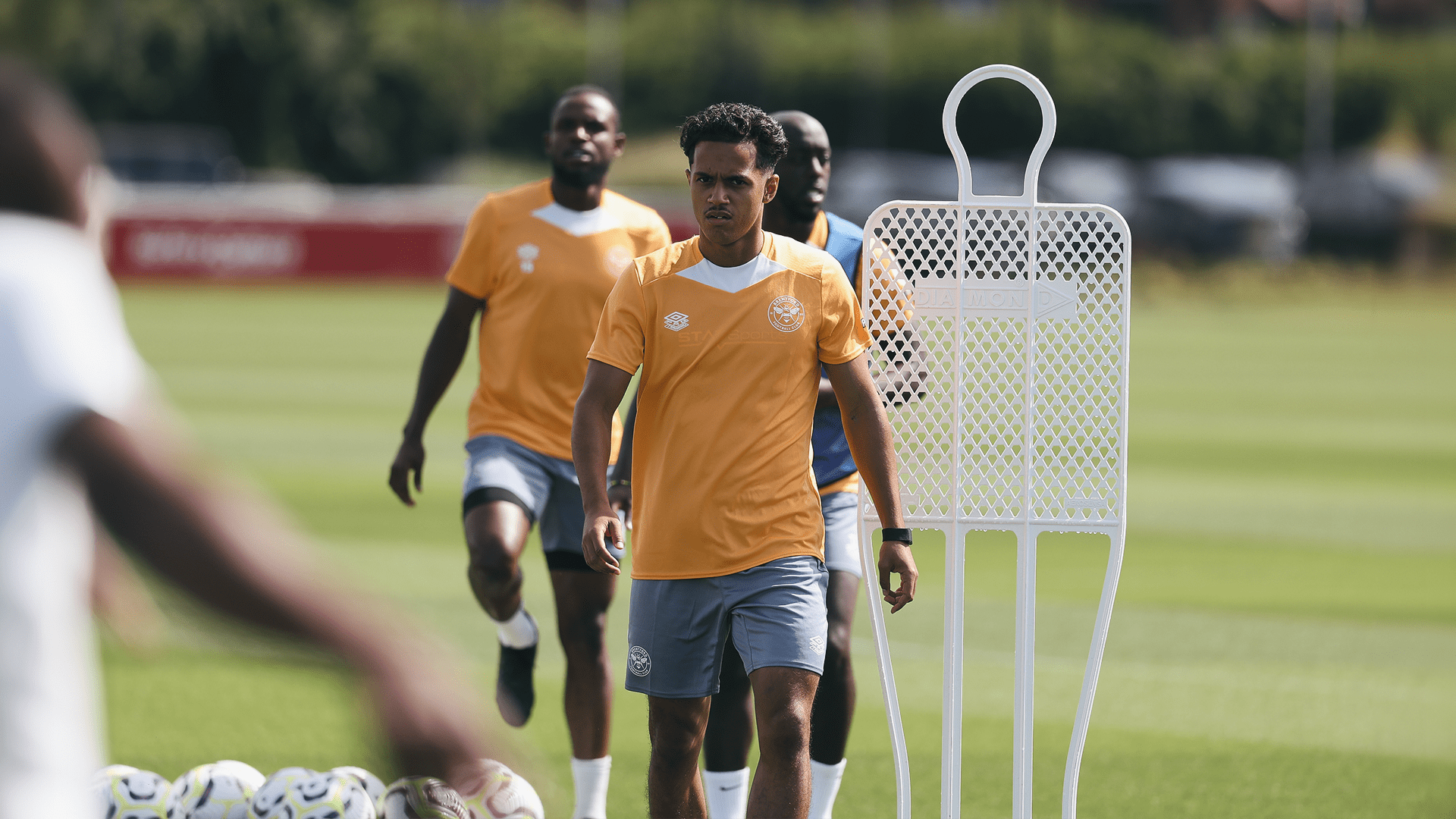 Fábio Carvalho - Brentford training