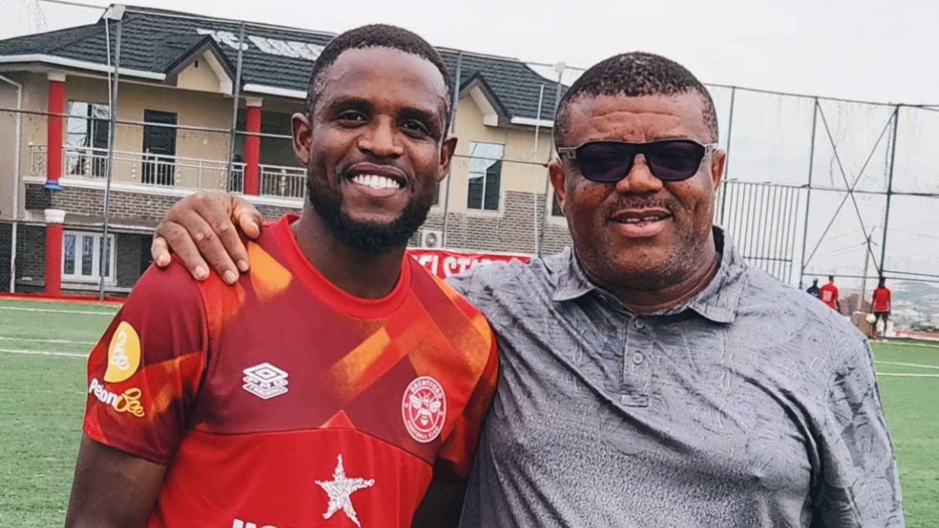 Frank Onyeka and Churchill Oliseh 