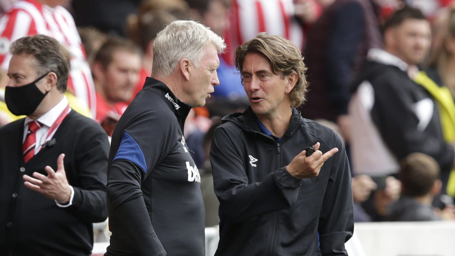 Thomas Frank and David Moyes - Brentford v West Ham
