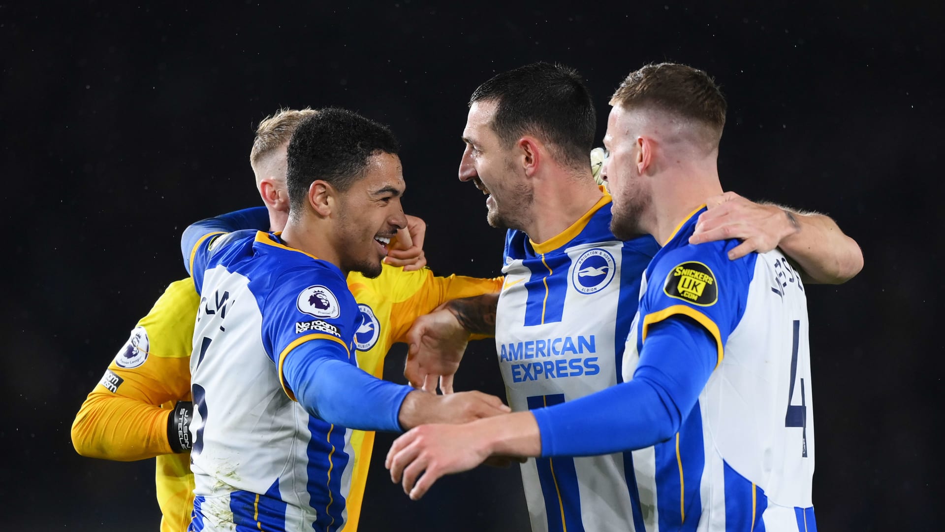 Brighton celebrate