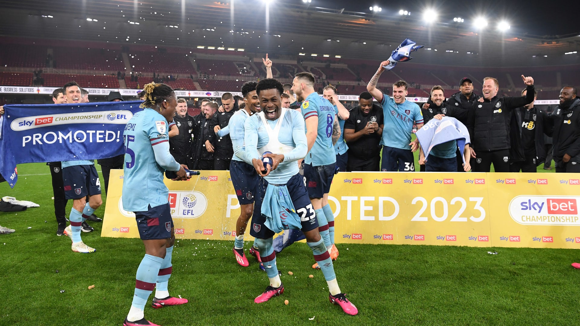 Burnley promoted