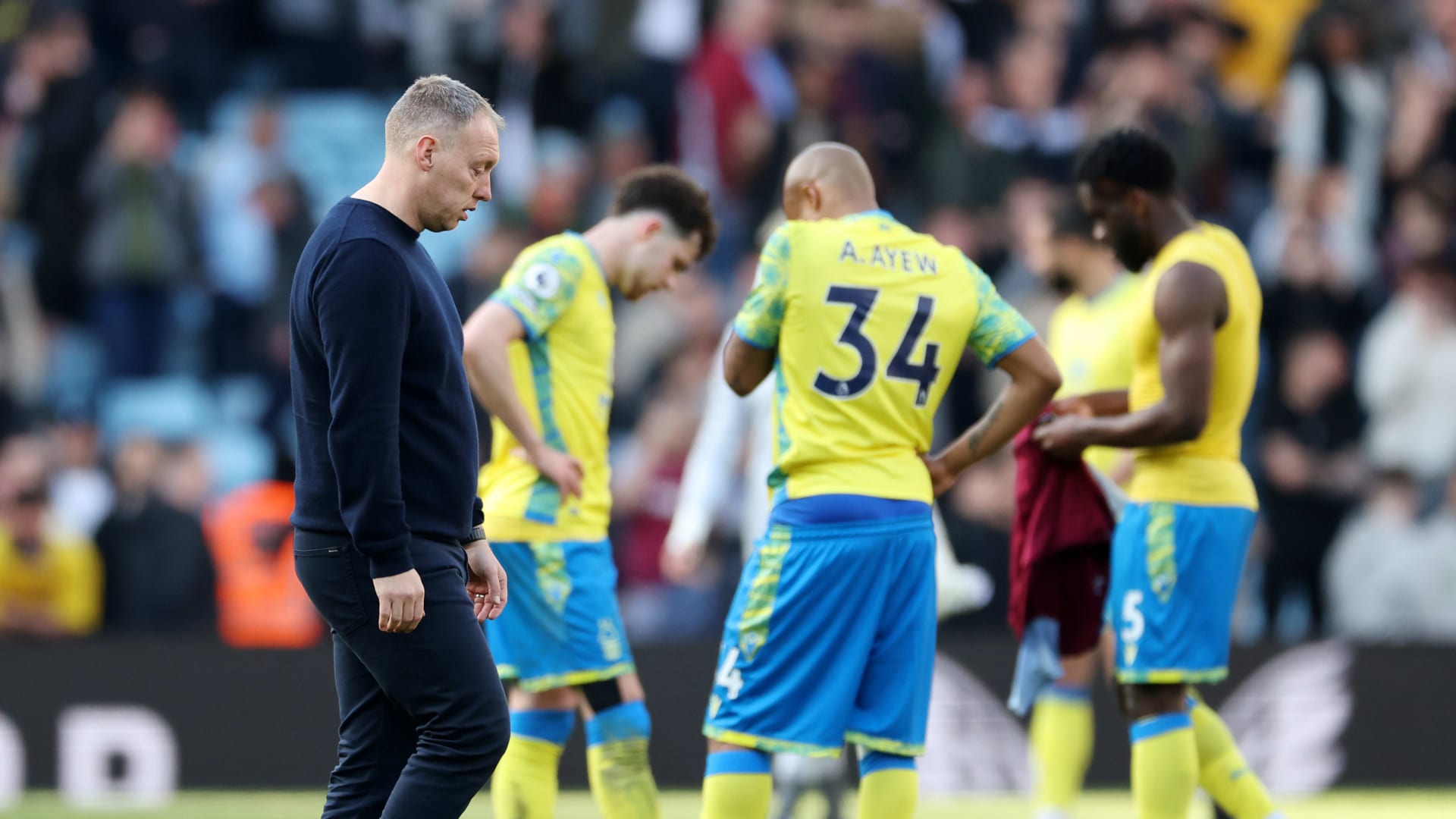 Steve Cooper after defeat