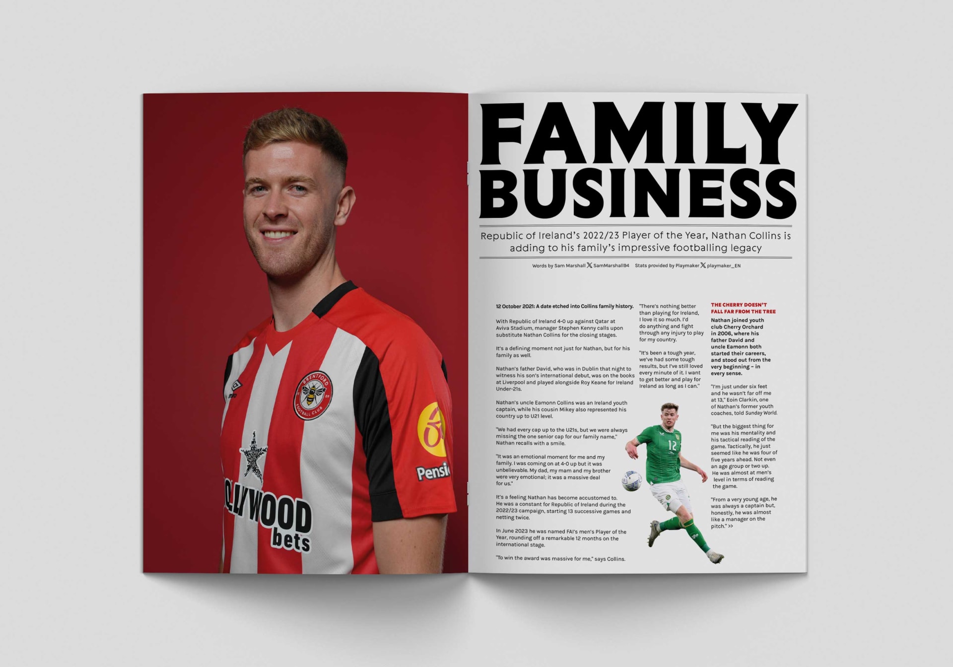 Nathan Collins feature mock-up 
