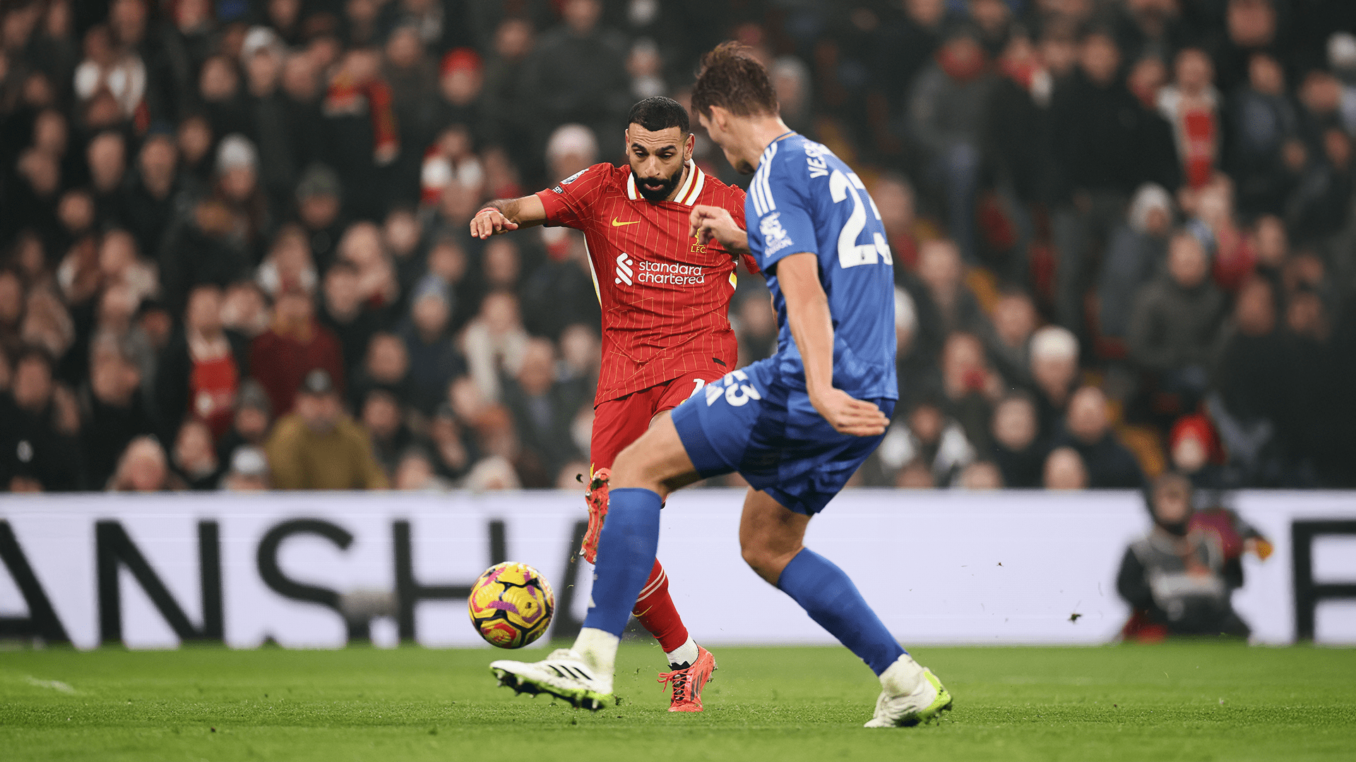 Salah v Leicester