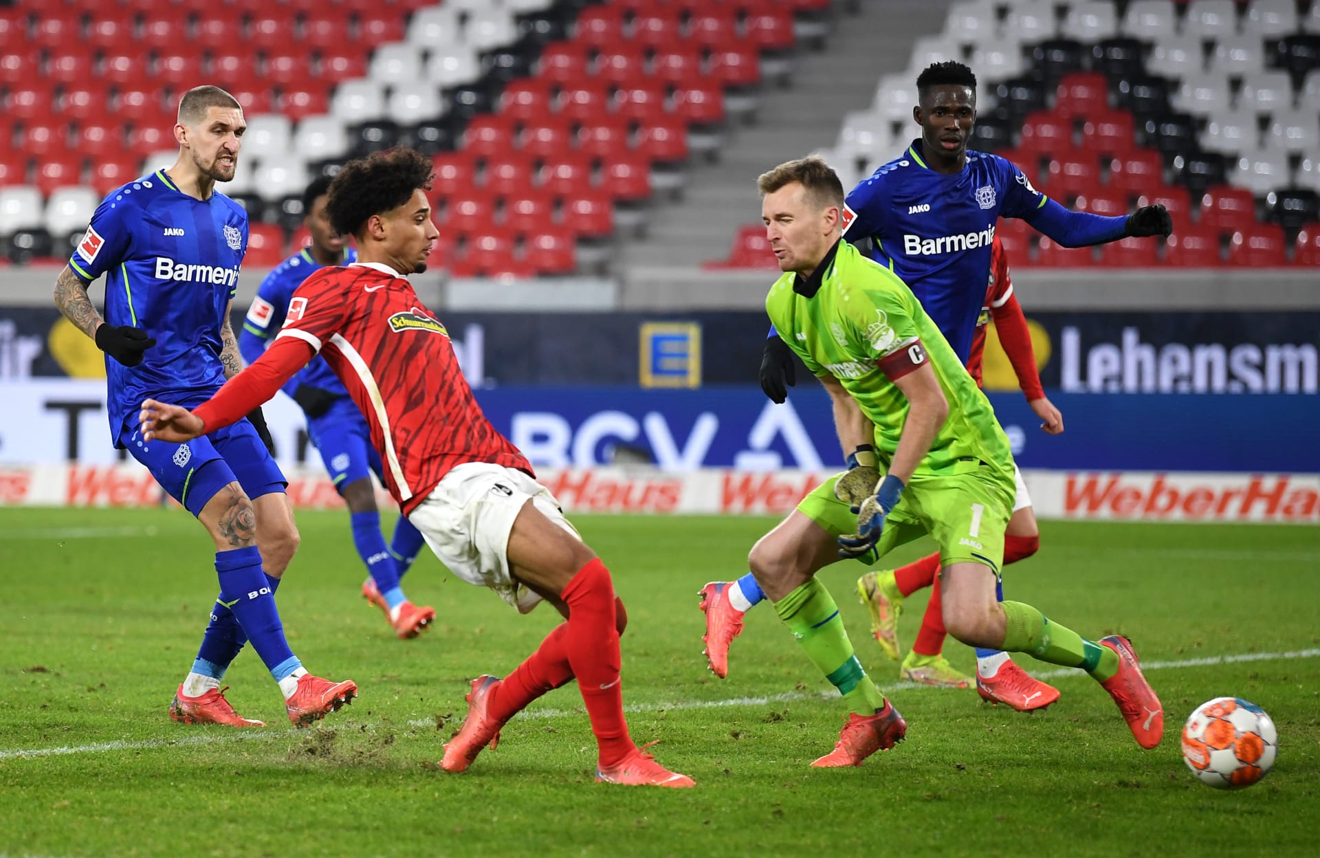 Schade v Bayer Leverkusen 