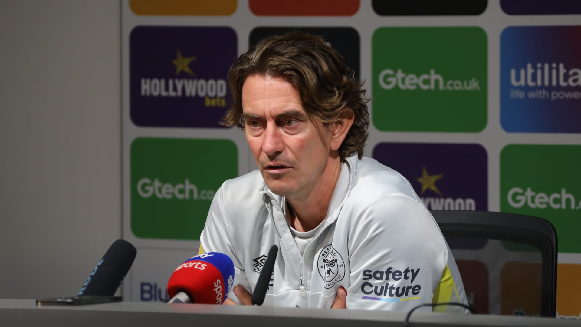 Thomas Frank press conference