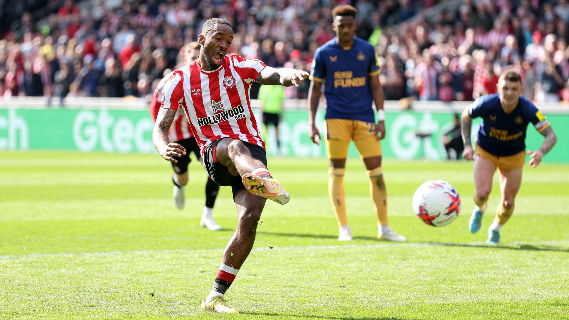 Toney goal v Newcastle (match report embed)