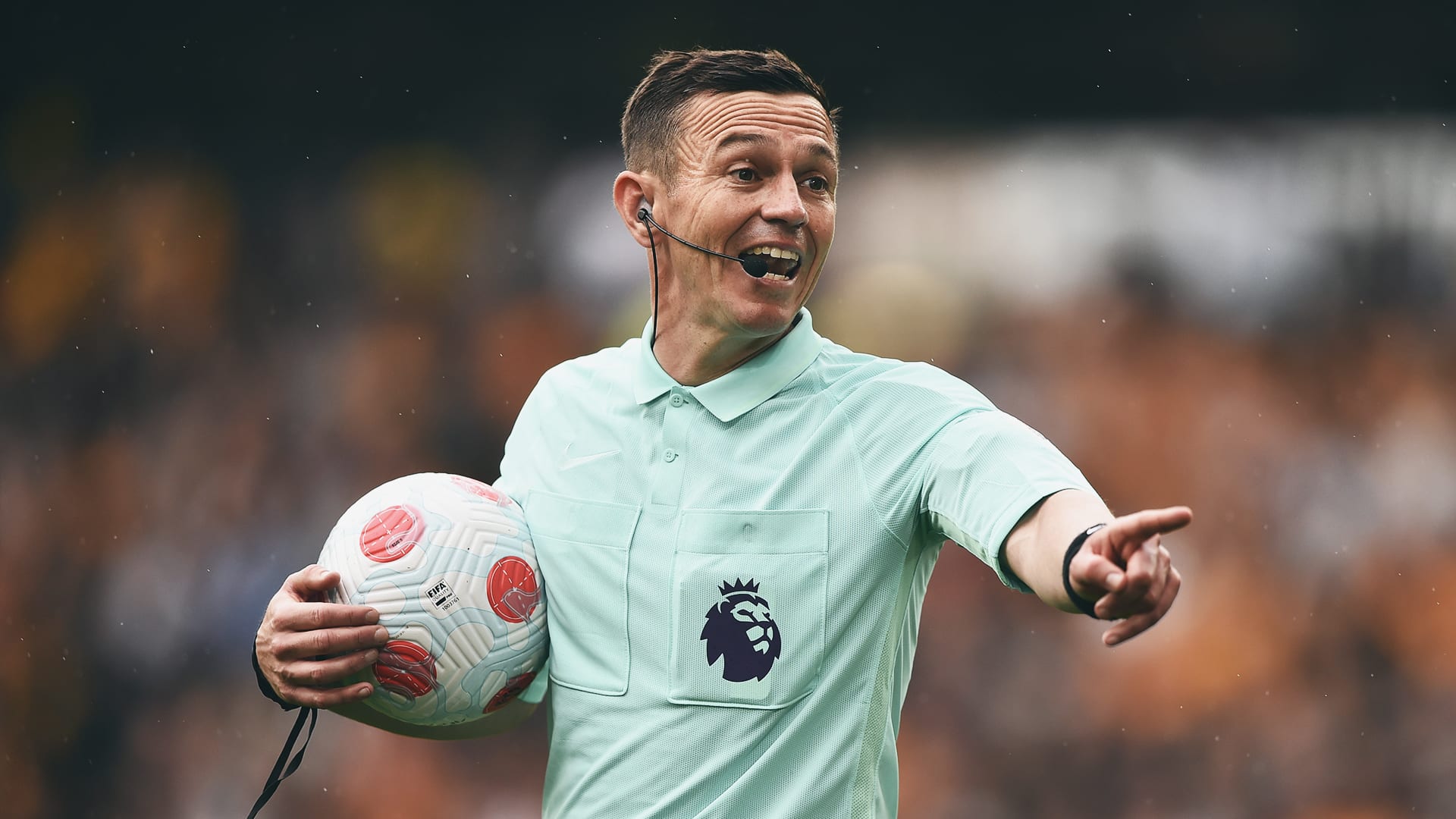 Tony Harrington, referee 