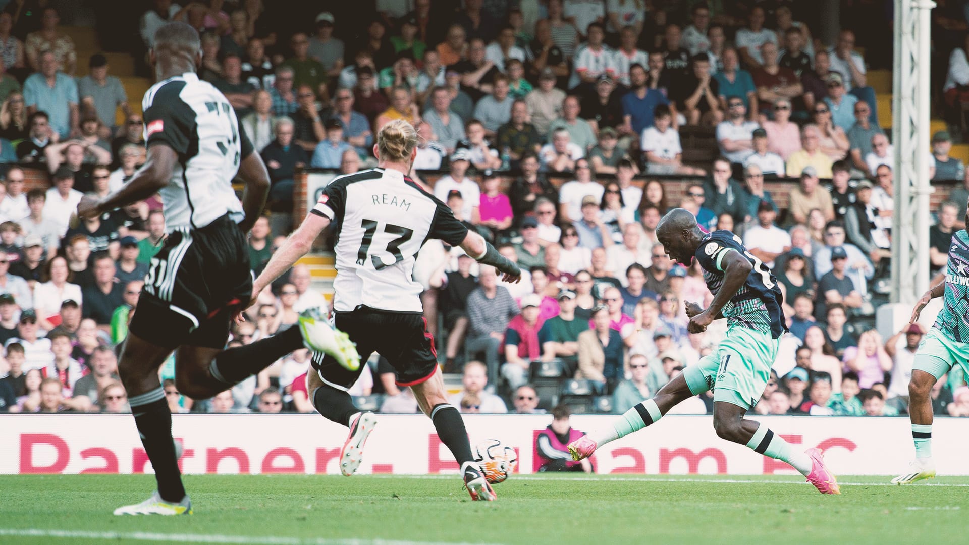 Yoane Wissa goal v Fulham (report embed)