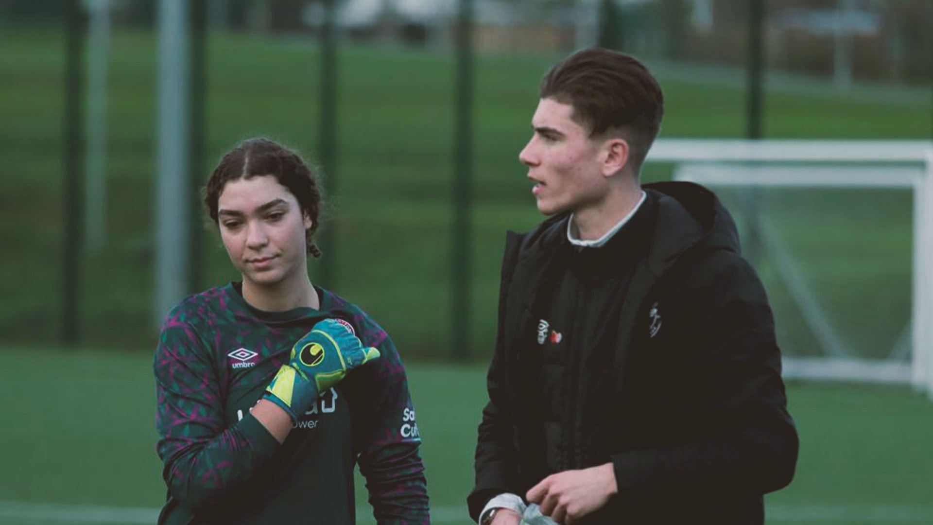 Azza Fouly & Cameron Crook 