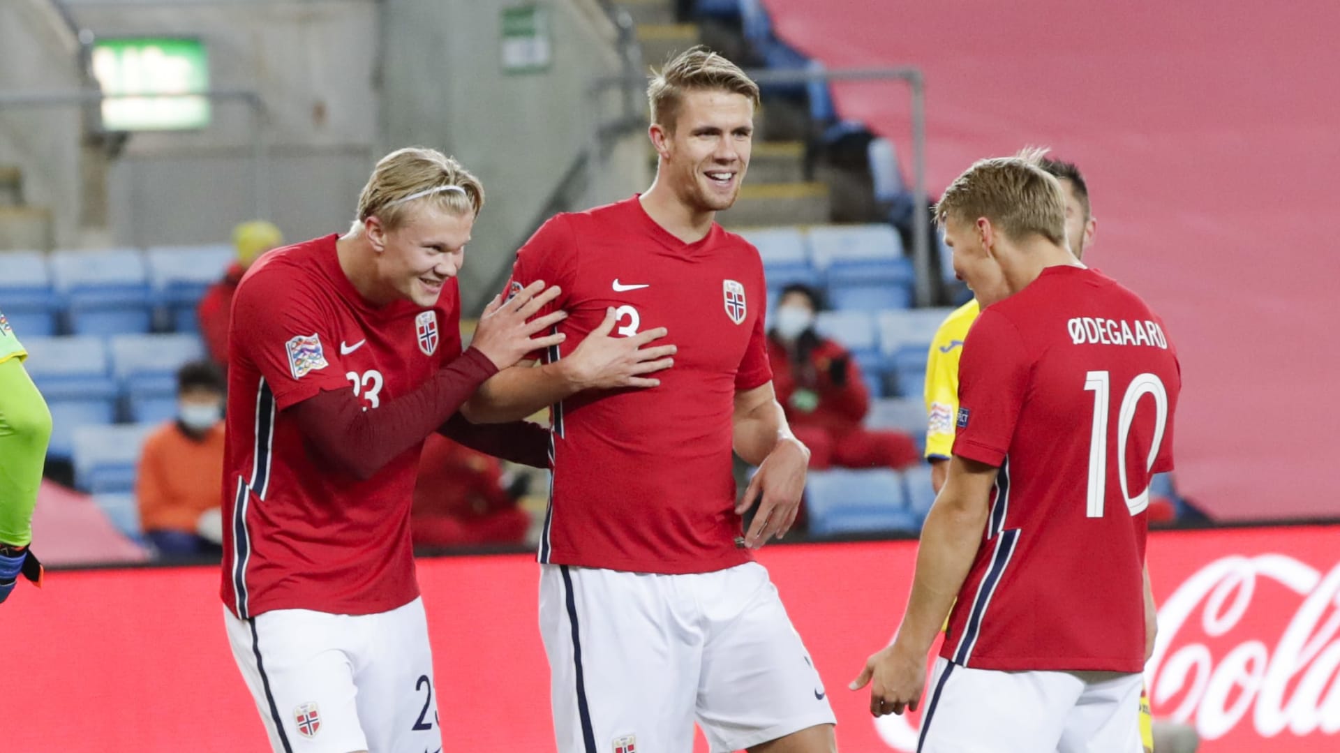Ajer, Haaland, Odegaard - Norway