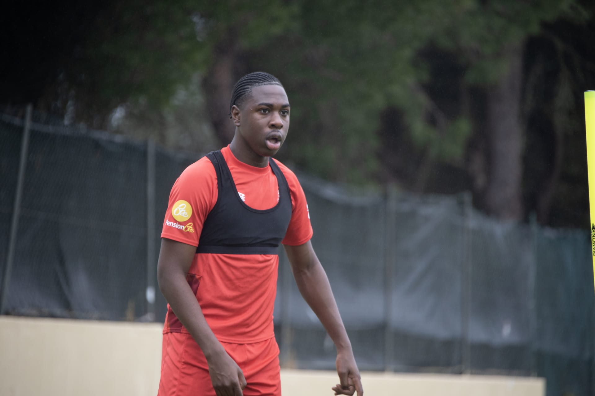 Tony Yogane in training