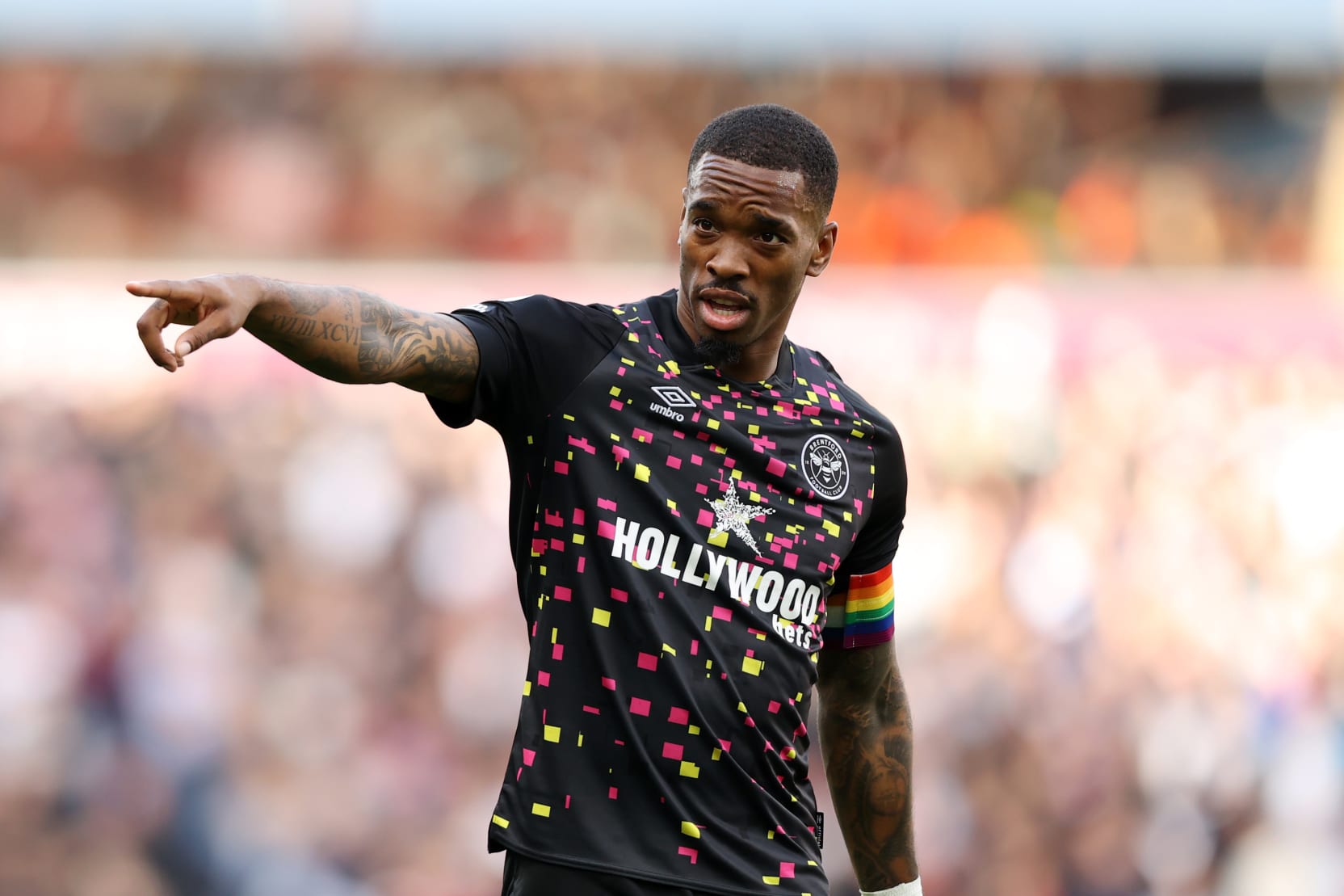 Ivan Toney Aston Villa v Brentford 