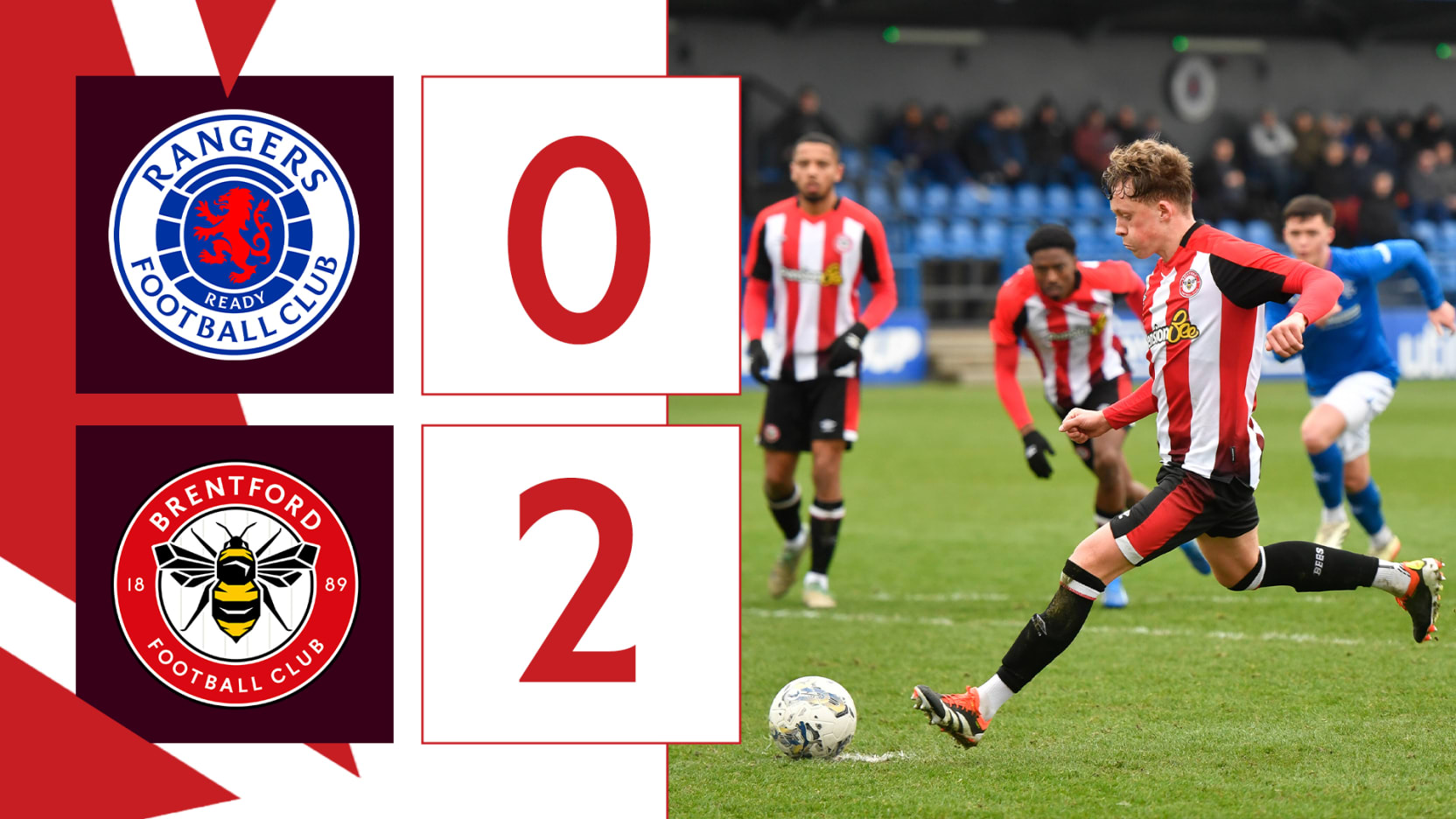 Brentford B v Rangers B