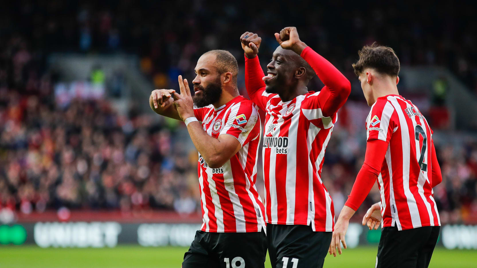 Bryan Mbeumo v Southampton (reaction hero)