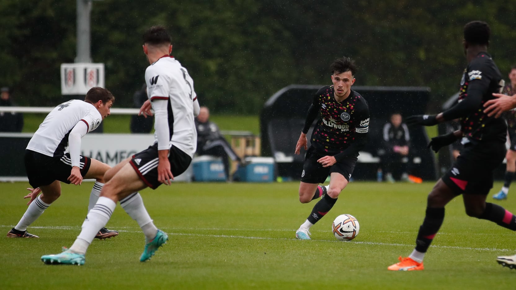 Alex Gilbert opens scoring for Brentford B