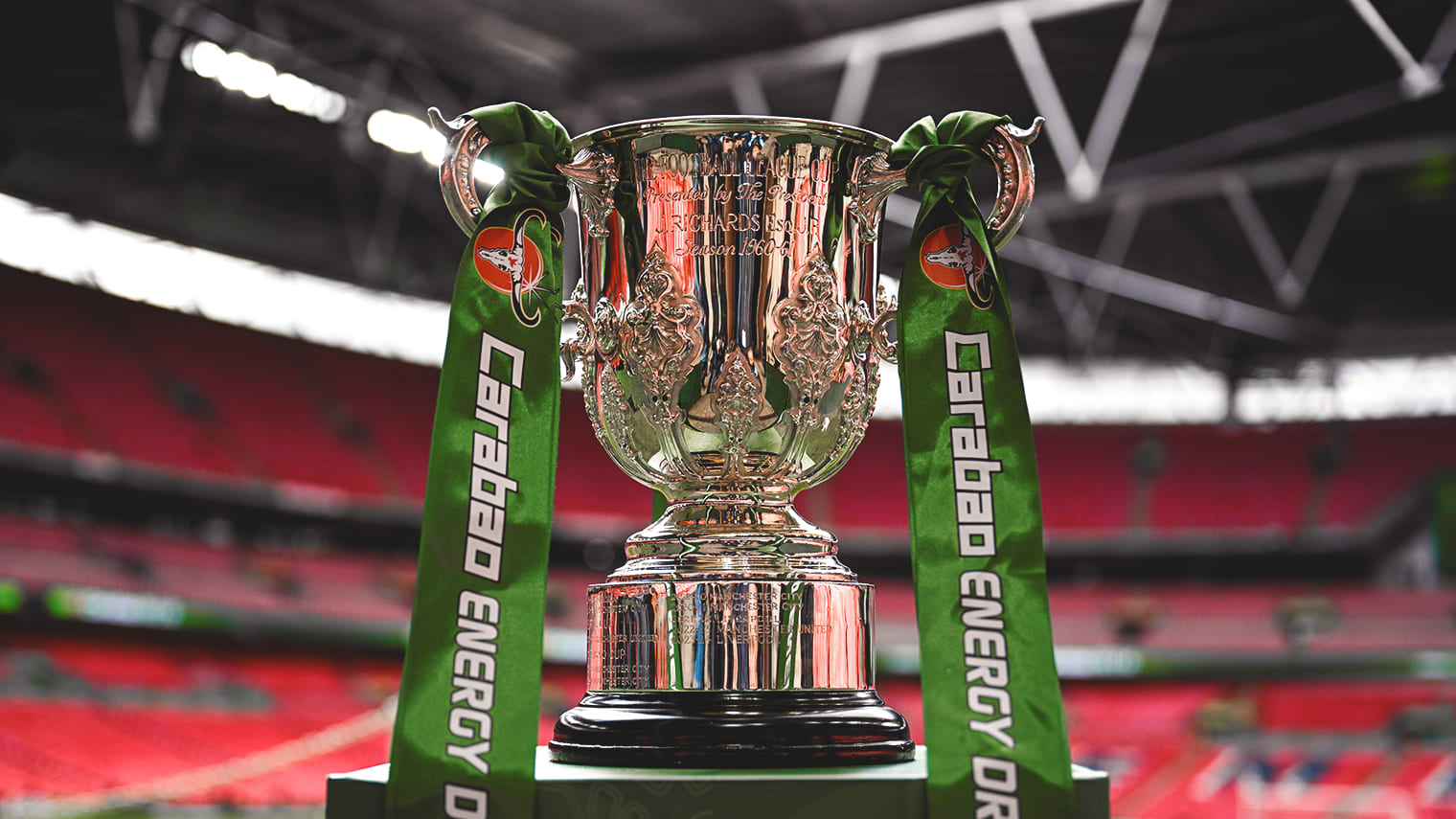 Carabao Cup trophy Wembley