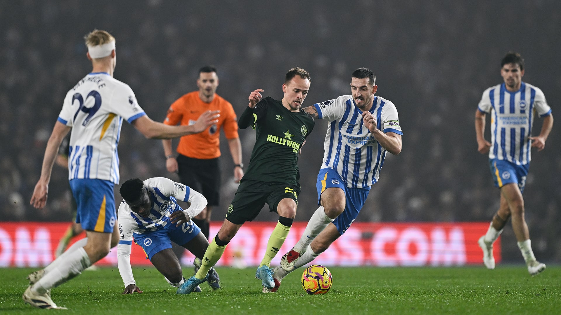 Mikkel Damsgaard - Brighton v Brentford