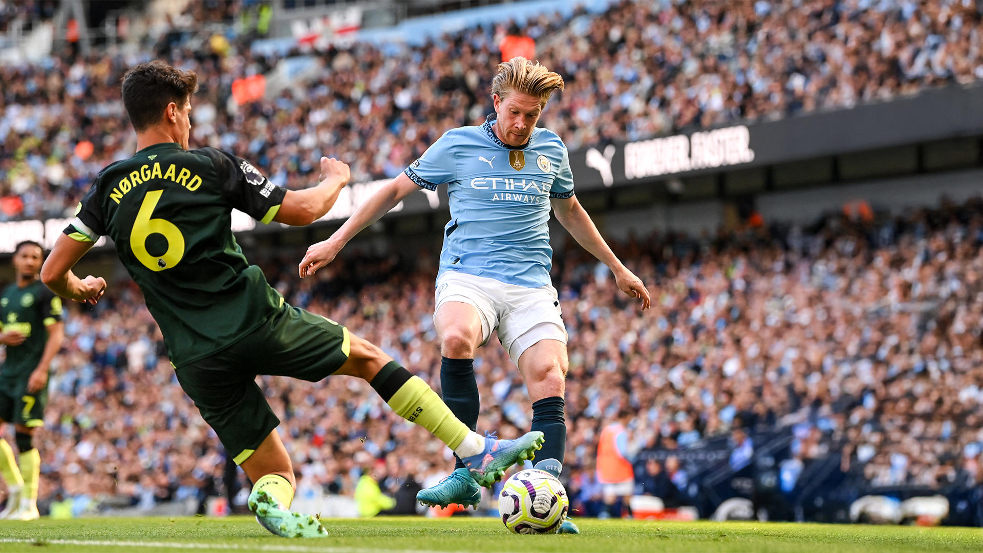 Kevin De Bruyne v Brentford