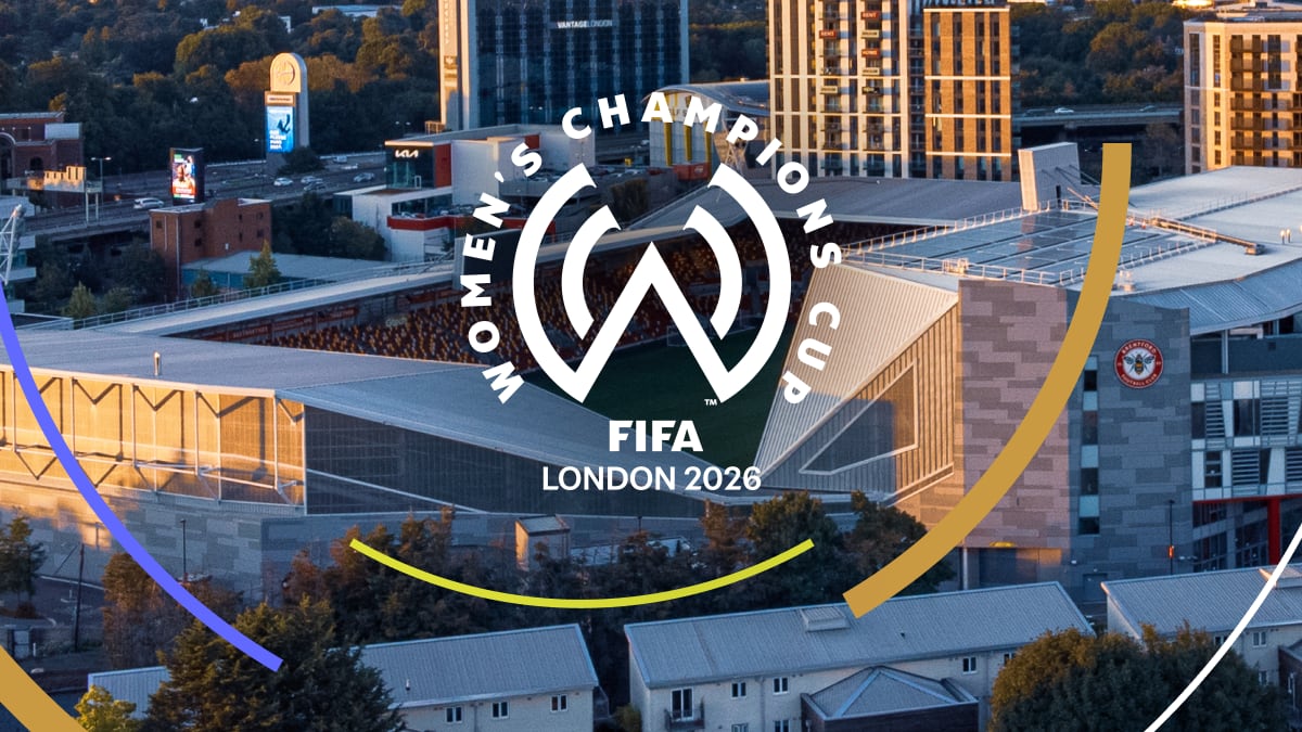 Fifa women's Champions Cup Announcement Graphic