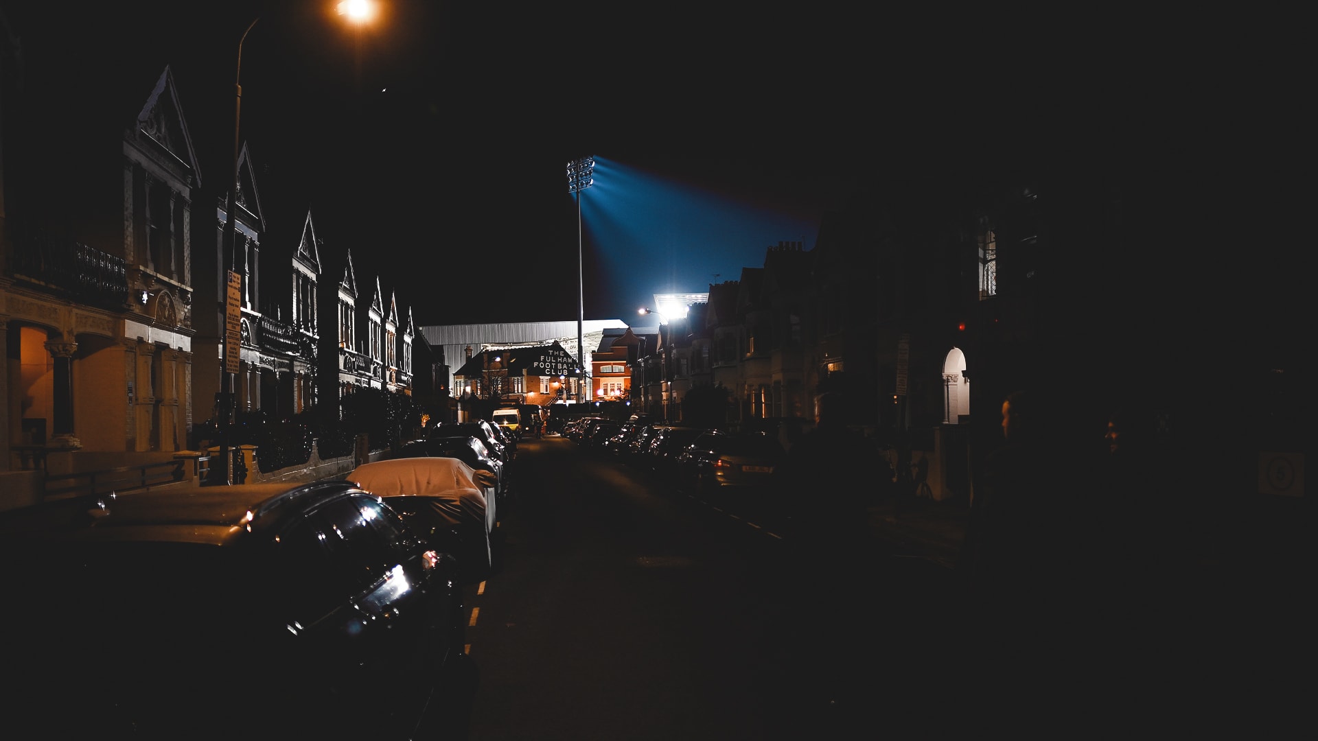 Craven Cottage GV evening