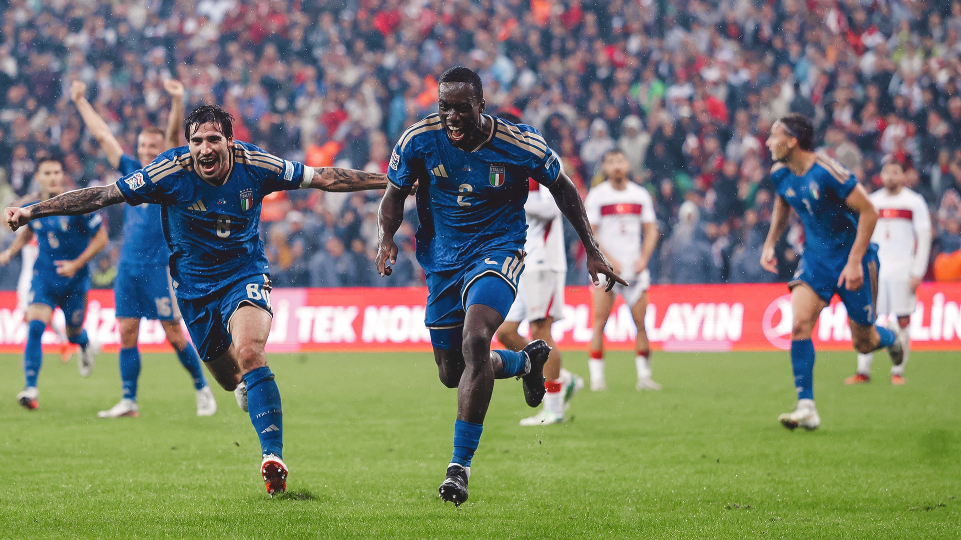 Michael Kayode first Italy goal cele