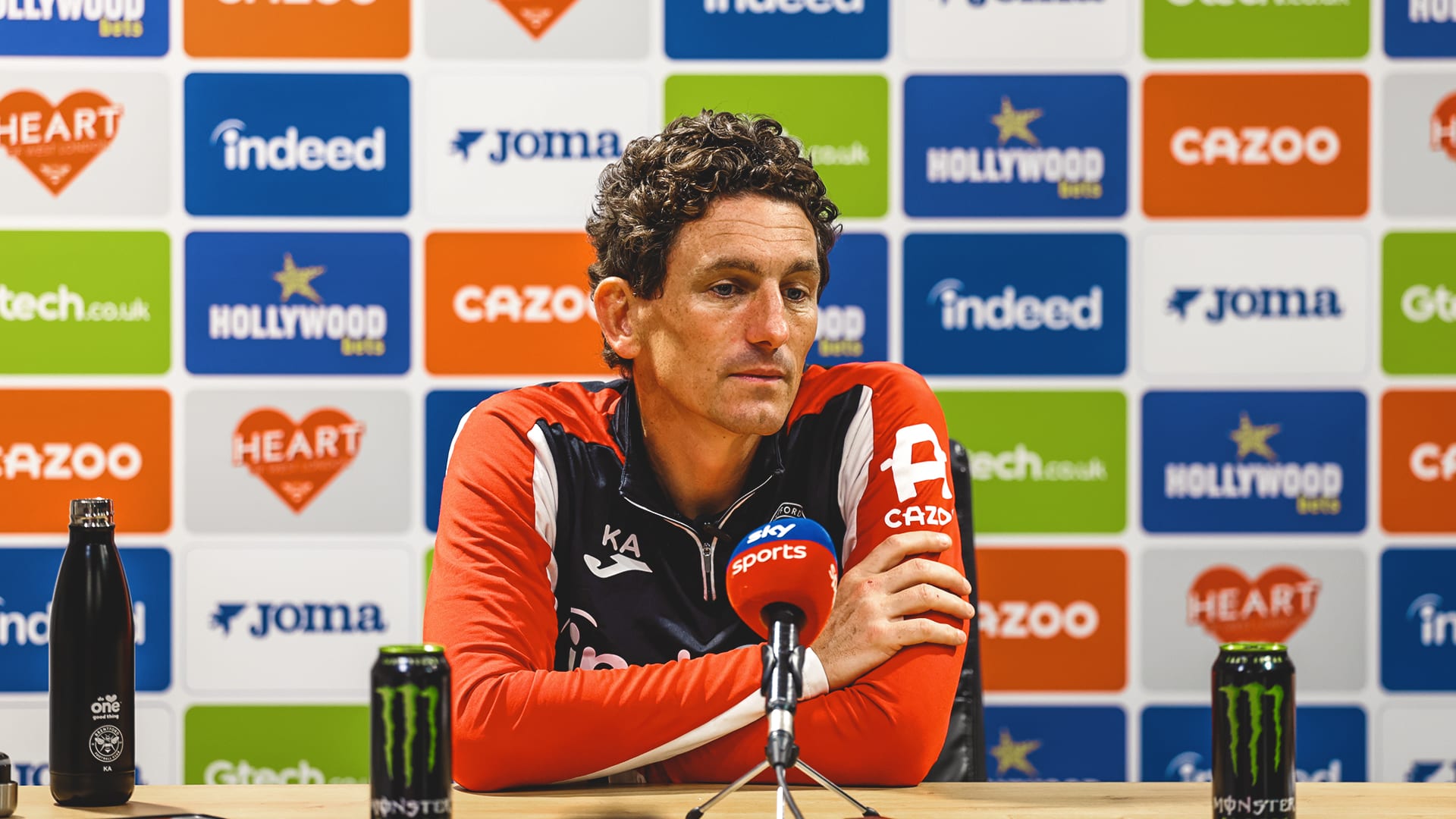 Keith Andrews - press conference