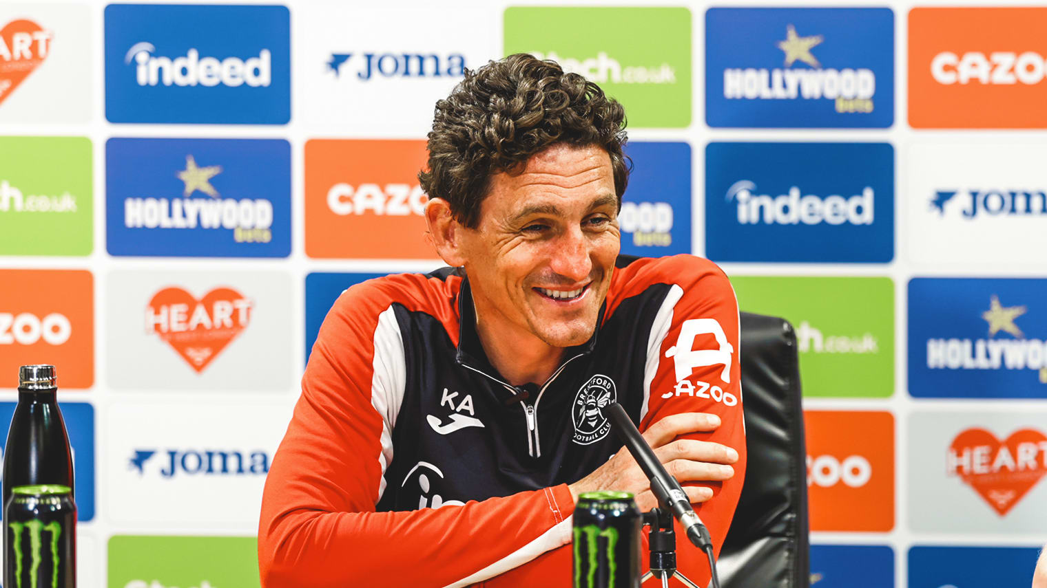 Keith Andrews presser