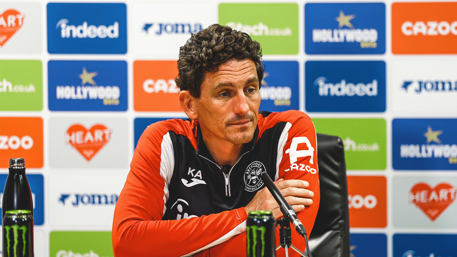 Keith Andrews presser