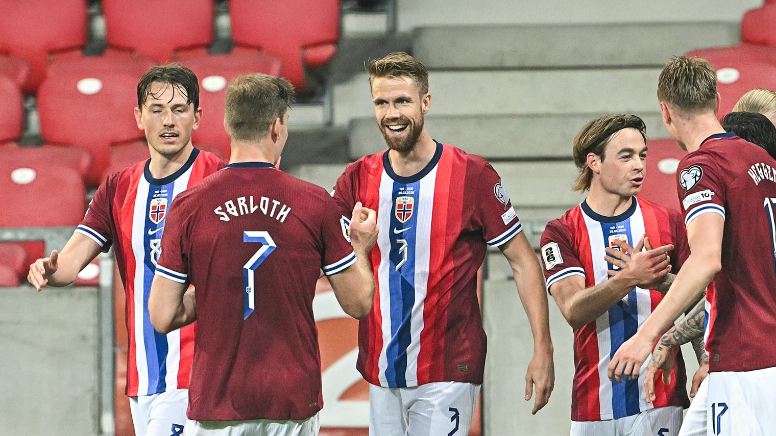 Kris Ajer Norway v Israel
