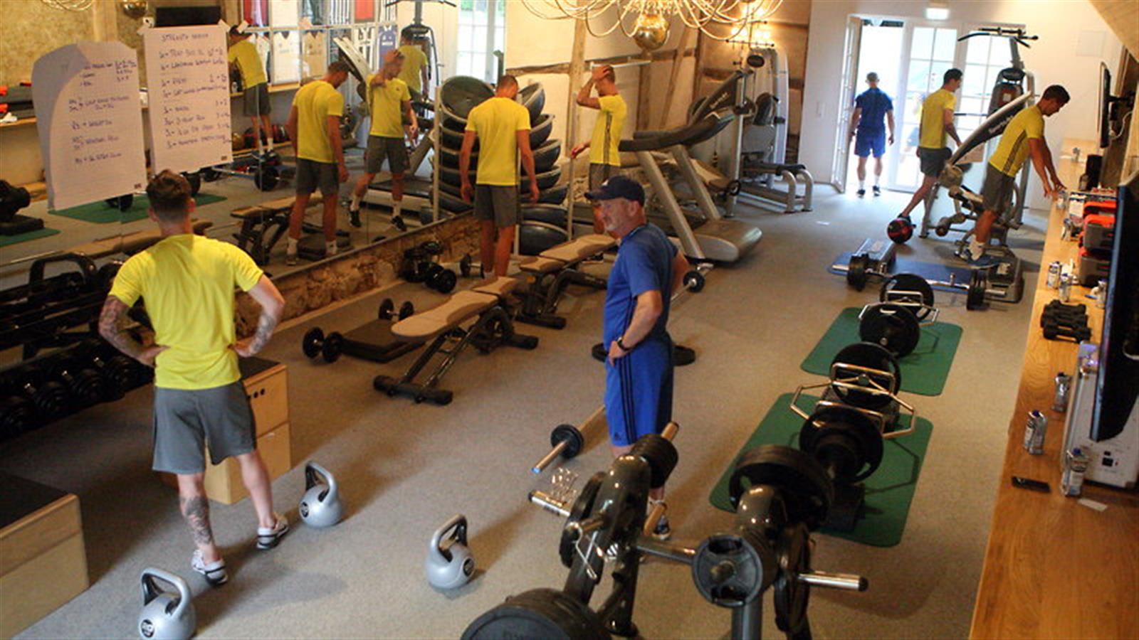 Germany Training Camp Photo Gallery: Gym Special