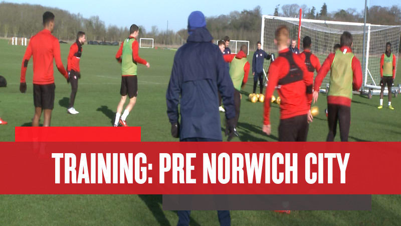 📹 Training: Pre Norwich City