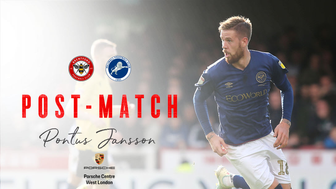 Pontus on 'unbelievable feeling' after Millwall victory