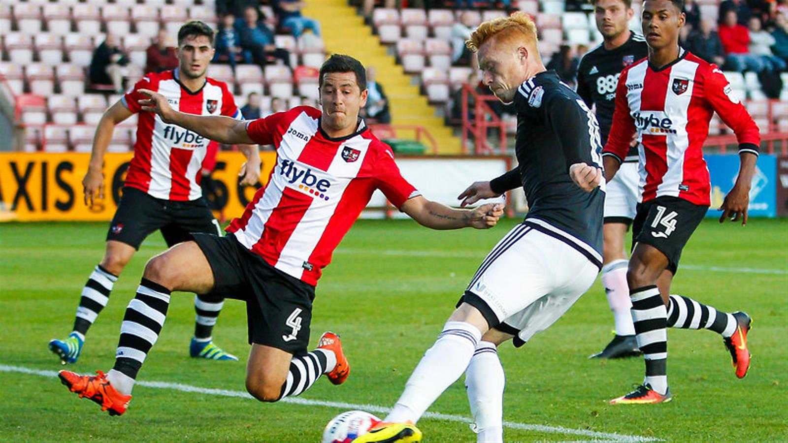 Exeter City 1 Brentford 0