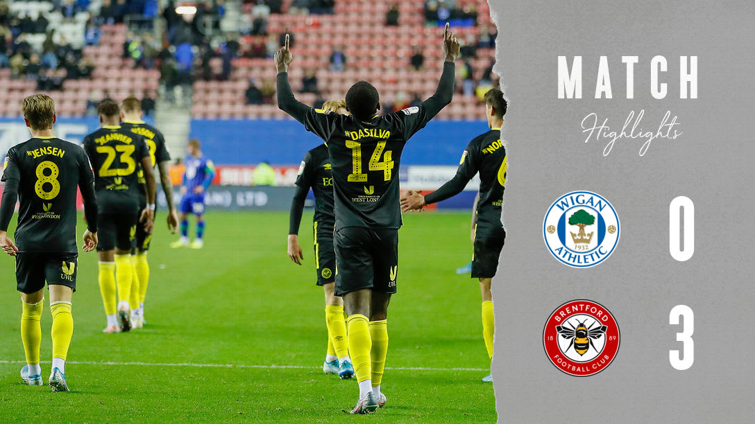 Match Highlights: Wigan Athletic 0 Brentford 3