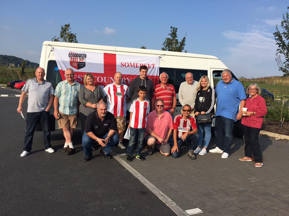 Travel to Griffin Park on the West Country Minibus