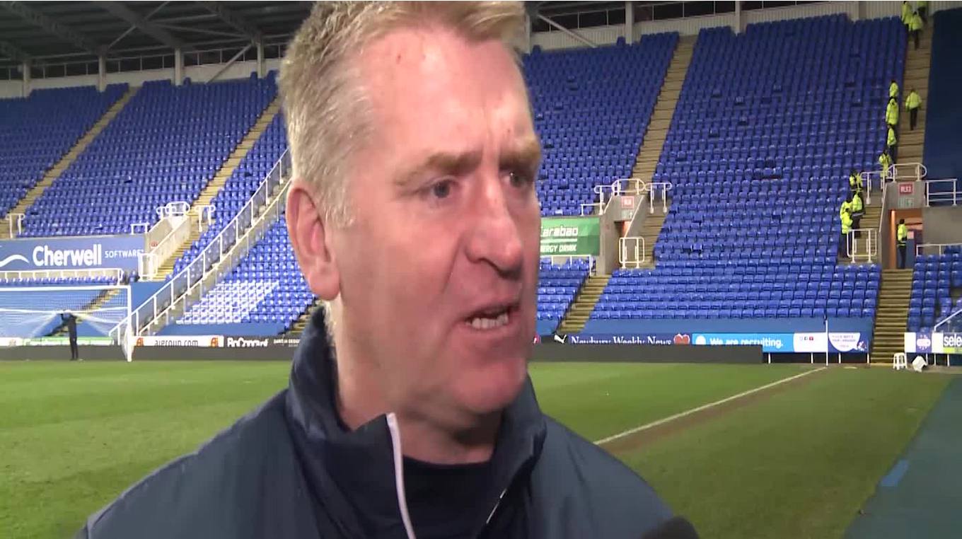 Dean on a “hard earned” win at Reading