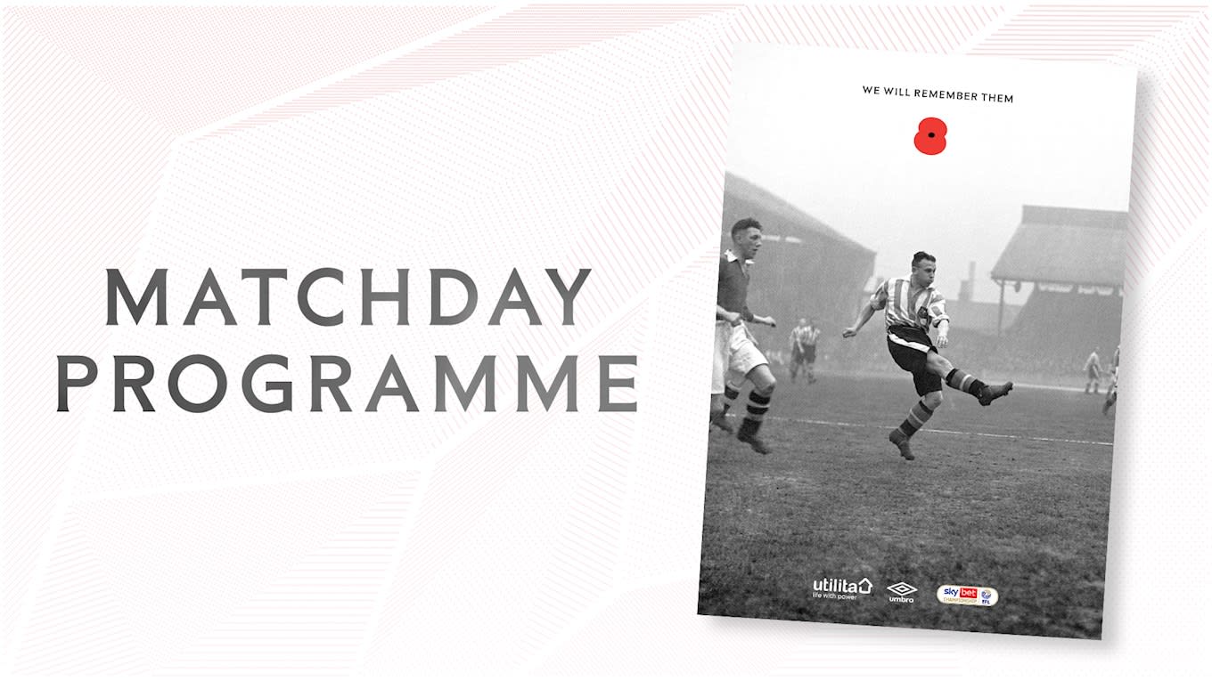 Remembrance programme on sale now