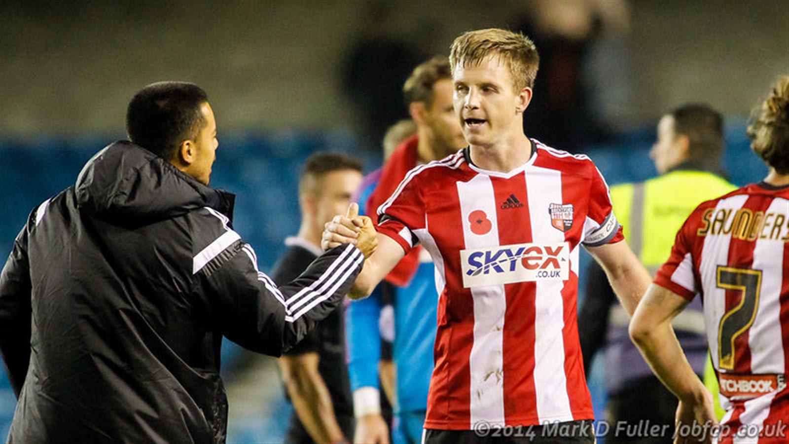 Pay on the day for Tony Craig's testimonial against Millwall