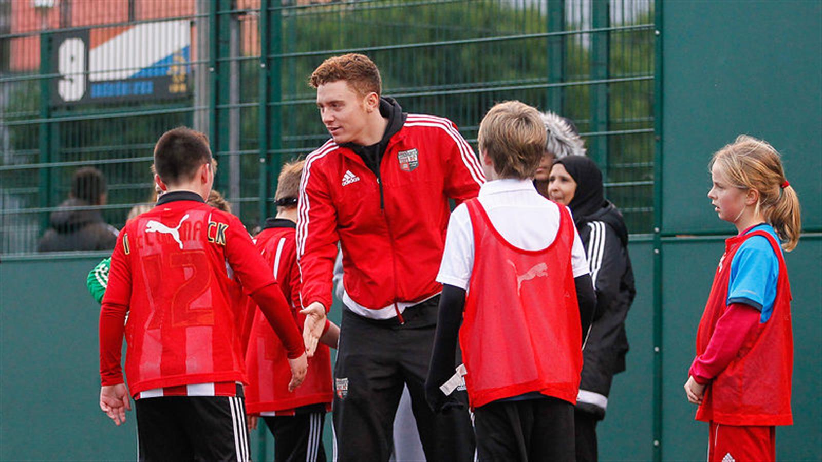 Meet the Players with the Community Sports Trust this Christmas