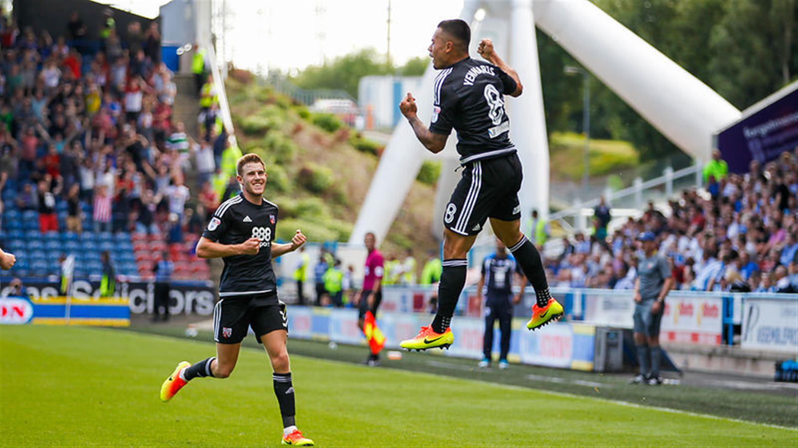 Huddersfield Town v Brentford pictures